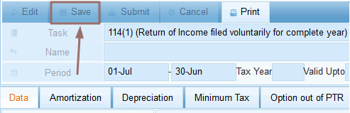 Income tax filing save,