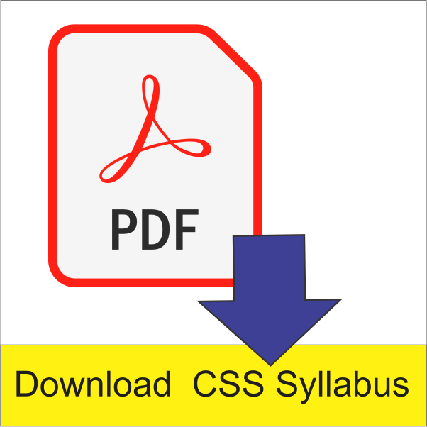 css syllabus download
